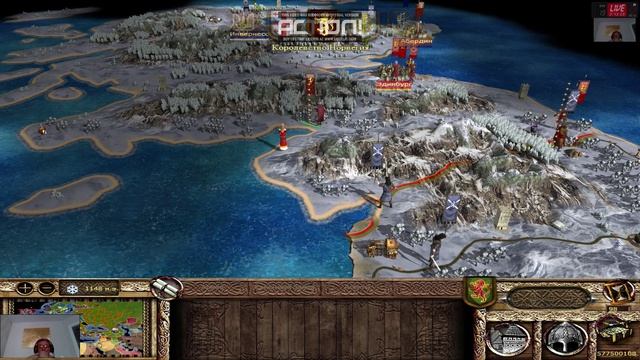 #12 Булатная Сталь 2.1.5 Final Medieval II: Total War -(Владимир) часть 5(4)
