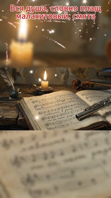 ВСЯ ДУША, СЛОВНО ПЛАЩ МАЛАХИТОВЫЙ, СМЯТА   #песнидлядуши #песни2026 #русскийшансон #русскаяпоэзия