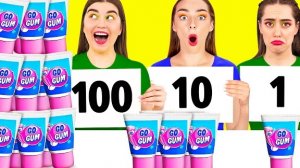 100 Слоев Еды Челлендж | Смешные Ситуации с Едой
