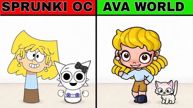 МОЙ SPRUNKI OC: ЛОРИ ЛАУД ПРОТИВ МАЛЫШКИ ВЕНДЫ В AVATAR WORLD! 😱💜