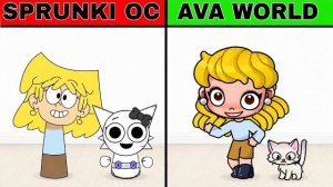 МОЙ SPRUNKI OC: ЛОРИ ЛАУД ПРОТИВ МАЛЫШКИ ВЕНДЫ В AVATAR WORLD! 😱💜