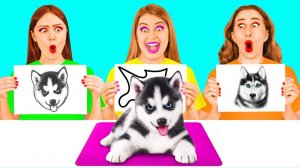 Кто лучше нарисует предмет, получит его Челлендж от Fun Challenge