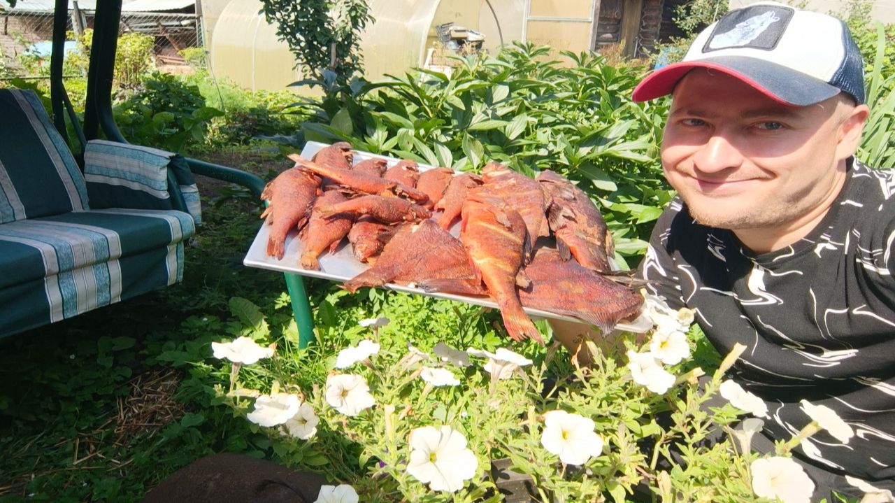 Закоптил КАМБОЛУ и Речной Улов в Гостях у Друга обзор на Дом и огород