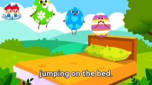 Five Easter Eggs Juny and Tony cure Easter Eggs Easter Song Kindergarten Song