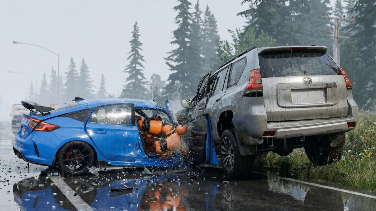 🚗💥 Реалистичные аварии в BeamNG.drive #7 — когда вождение становится опасным!😱 | BeamNG| Мультики