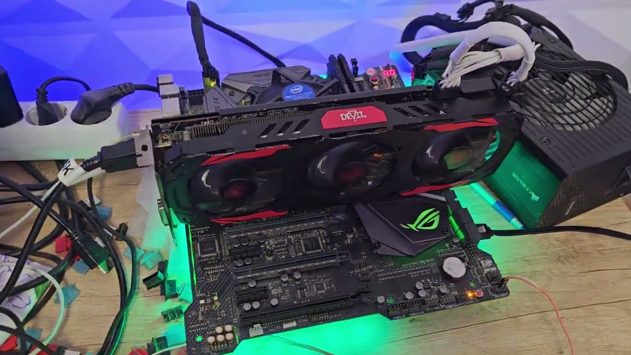 тест видеокарты Powercolor Rx 570 4gb