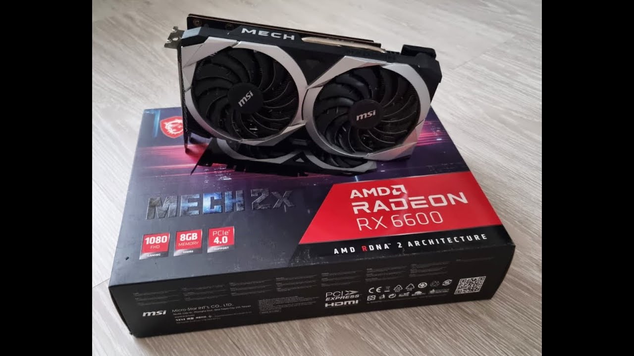 Radeon RX 6600 MECH 2X 8G. Серийник 602-v502-09sb2110003353