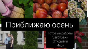 vlog приближаю осень 🍁🍄🍂