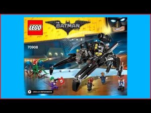 LEGO Batman Movie 70908 Скатлер: распаковка конструктора