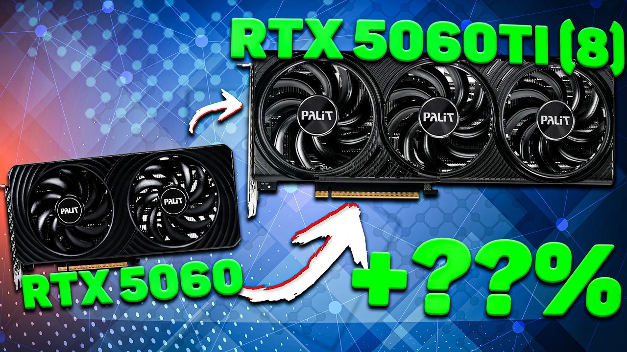 RTX 5060 Vs 5060 Ti: Стоит ли переплачивать?