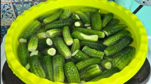 Делаю заготовки на закрутку огурцов 🥒