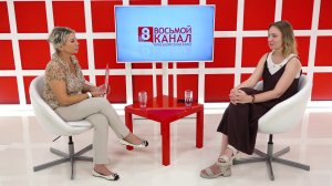 Интервью на 8 канале. Галина Орлова, Мари Булатова.