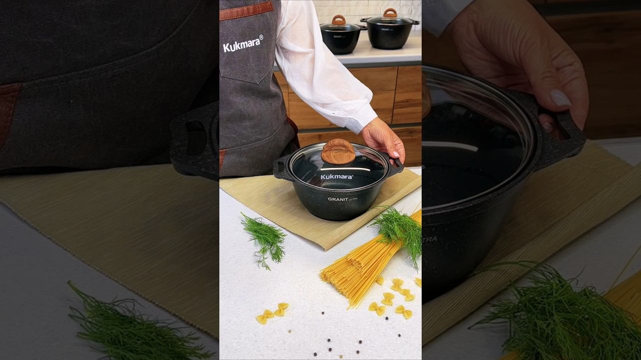Кастрюли линейки «Гранит Ультра» — верные помощники на кухне!