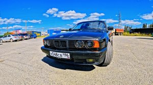 1990 BMW 5-Series 520i E34 2.0 MT - ТЕСТ-ДРАЙВ ОТ ПЕРВОГО ЛИЦА