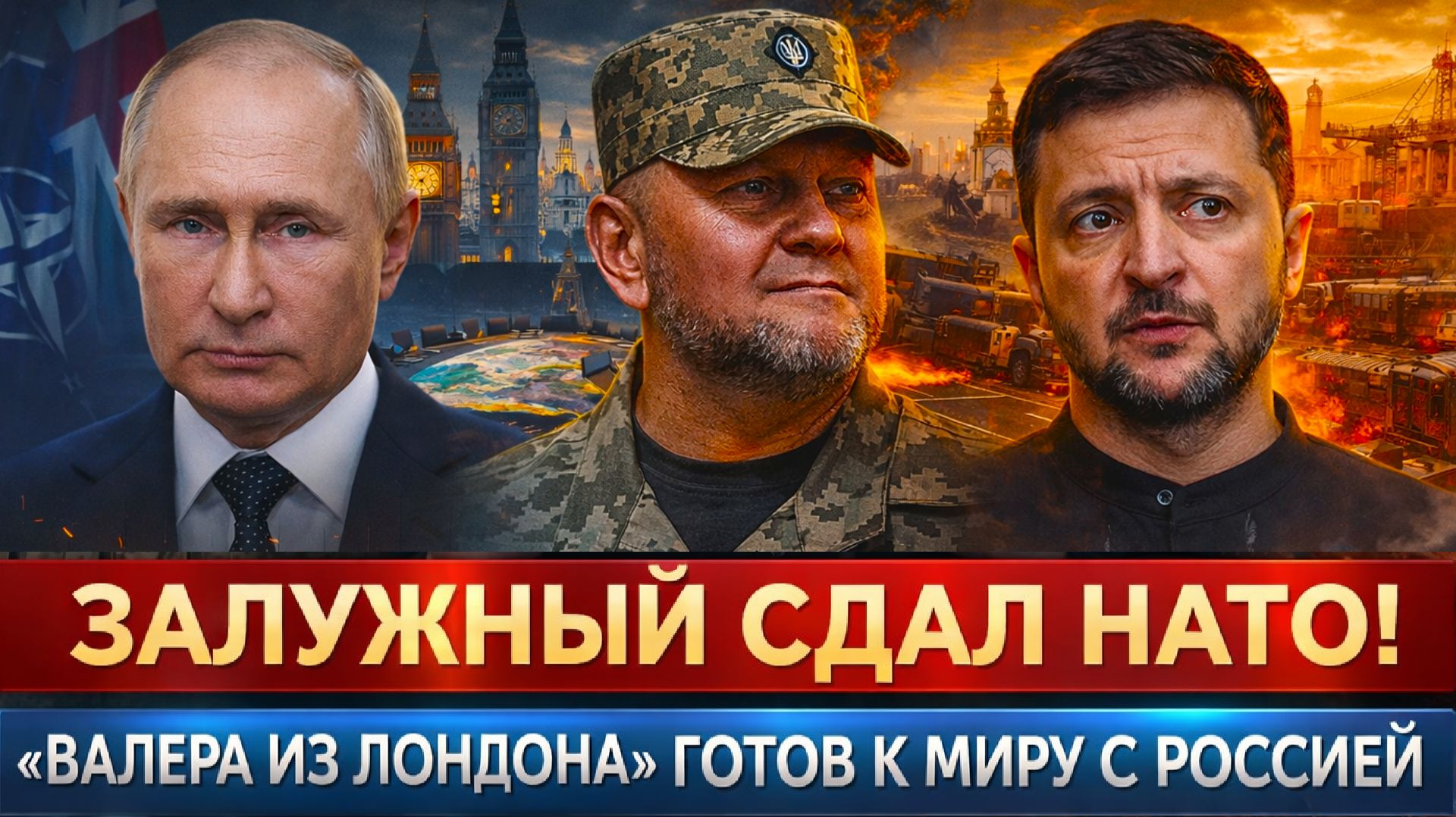 "ЗАЛУЖНЫЙ бросил вызов ЗЕЛЕНСКОМУ! Поставки ВСУ рухнули!РОССИЯ жестко взялась за разгром логистики!"