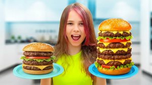 Катя и ее личная идея готовить еду из фастфуд ресторанов
