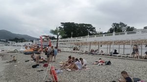 КАБАРДИНКА пляж ОАЗИС обстановка на море