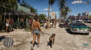 GTA 6 Gameplay  – Lucia & Jason Explore Vice City - Concept Graphics - Grand Theft Auto (ГТА 6)