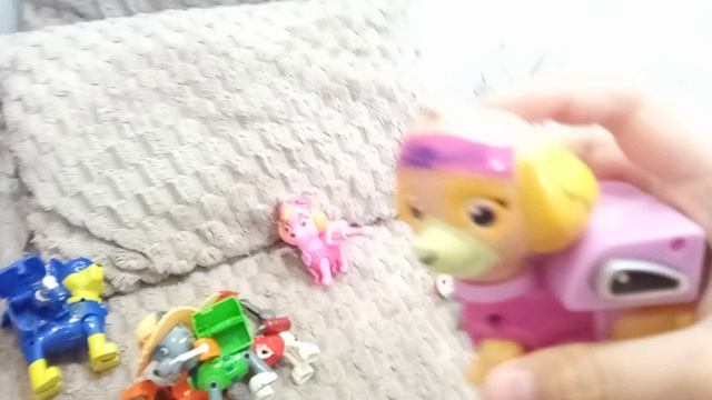Обзор на игрушки щенячий патруль