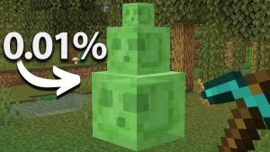 Я создал самого редкого моба в Minecraft