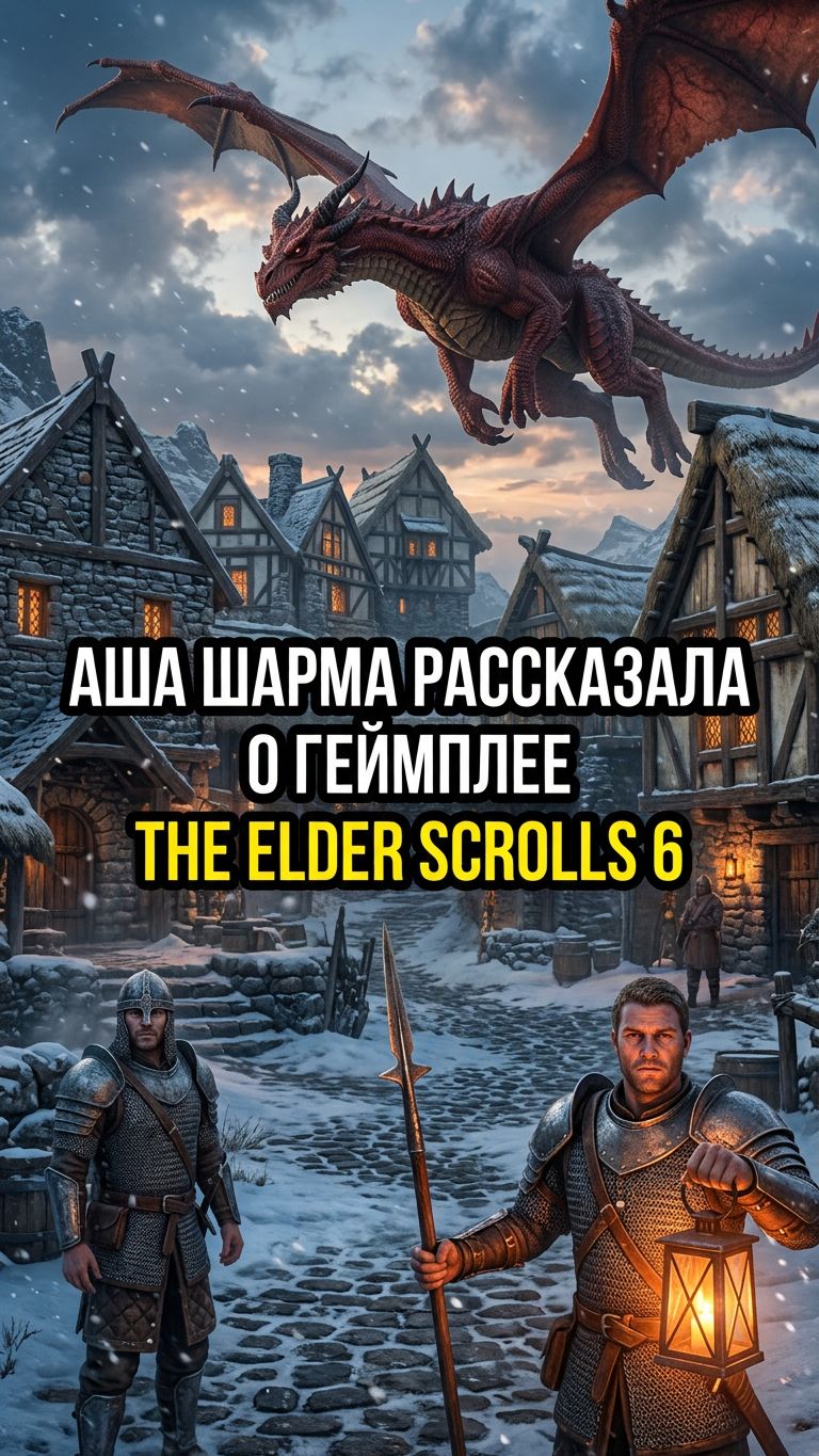 Аша Шарма про геймплей The Elder Scrolls VI и полное название игры