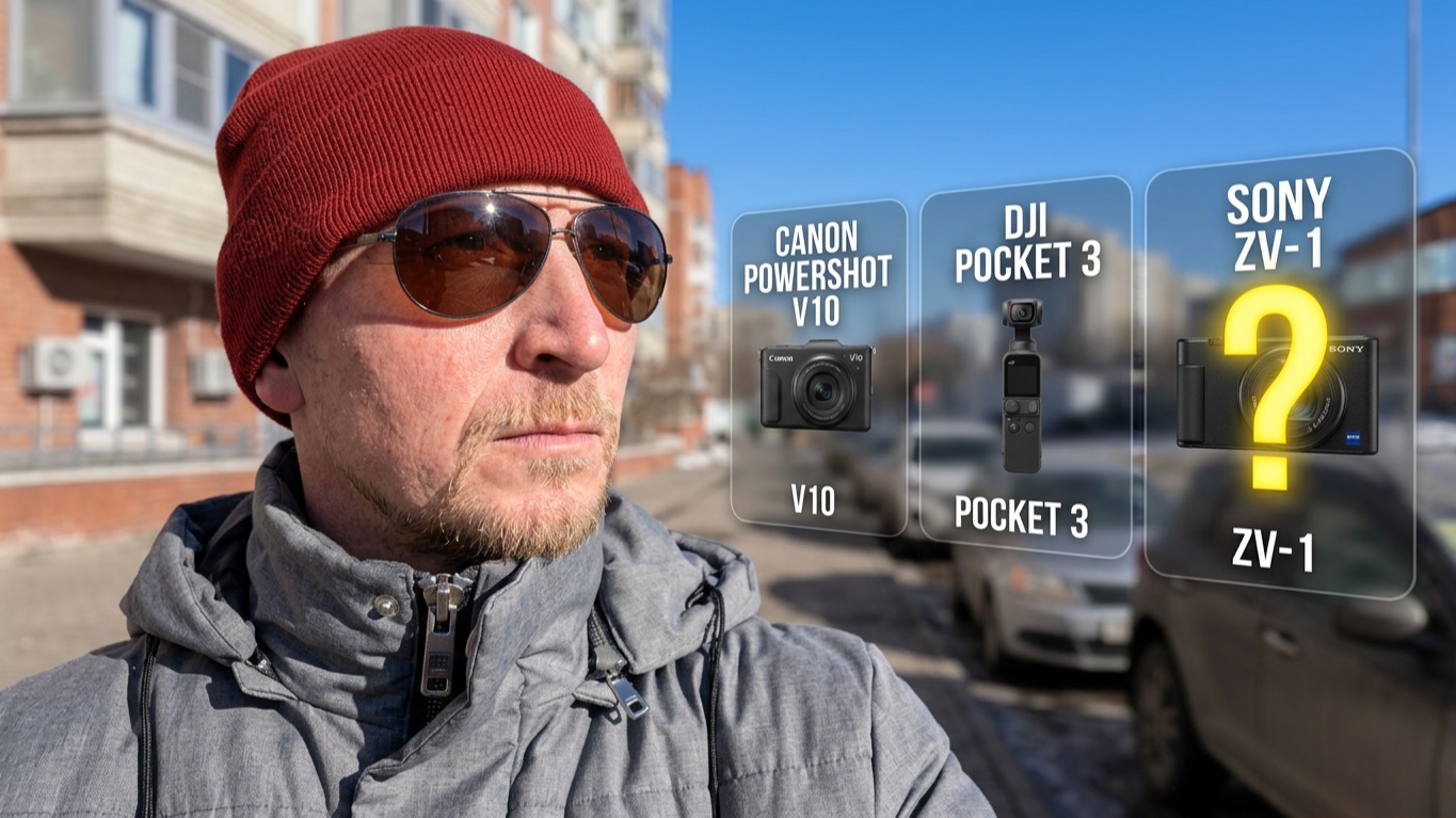 Новости Canon V1 и Обновления DJI Pocket 3
