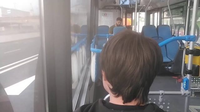 Поездка На Электробусе №С755 МЦК Новохохловская–Стадион Лужники Москва 27 06 2026