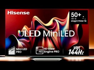 💥Убийца Haier Mini-LED 💥 Обзор 4K Телевизора ULED / QLED Hisense 55U7NQ (2024) ⚡️Не лучше TCL но ОК!