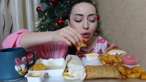 ВИДЕО НЕ БУДЕТ? 🍔 MUKBANG 2026 🎄 Ayka Emilly