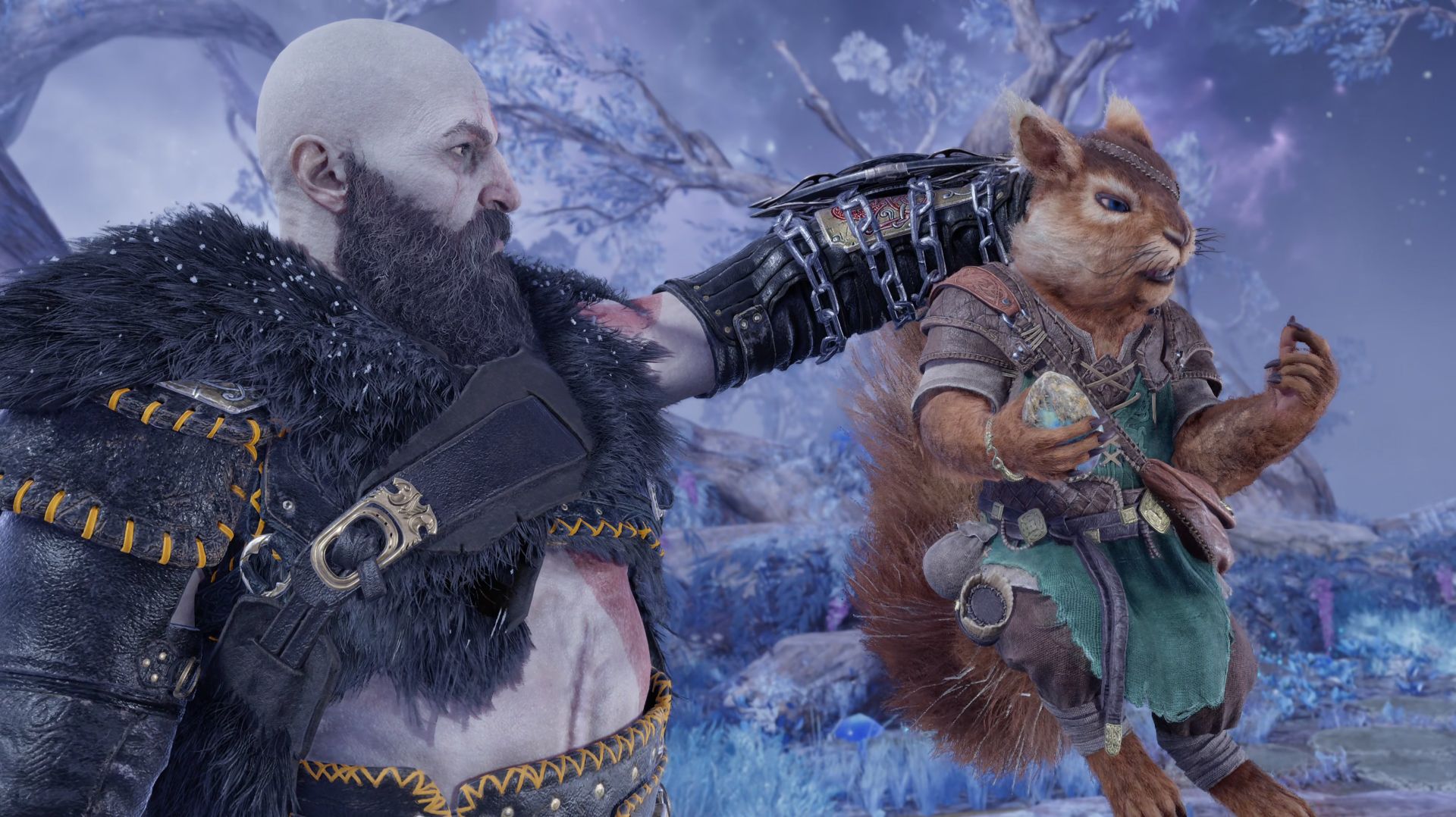 God Of War: Ragnarök (PS4 Pro на PS5 Pro) - 8 серия - Белка, которая ухаживает за Древом