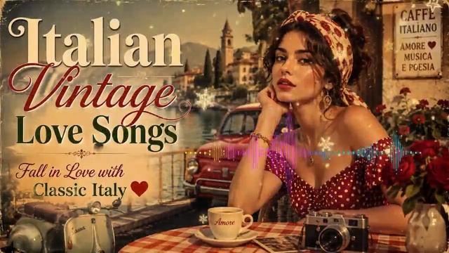 Italian Vintage Love Songs _ Fall in Love with Classic Italy