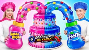 🥳🌈Битва декораторов: розовый против голубого — мальчики против девочек |