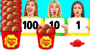 100 Слоев Еды Челлендж # Простые Кулинарные Рецепты от Funny DO Challenge