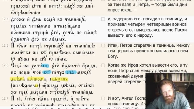 Книга Деяний Святых Апостолов 29 зачало