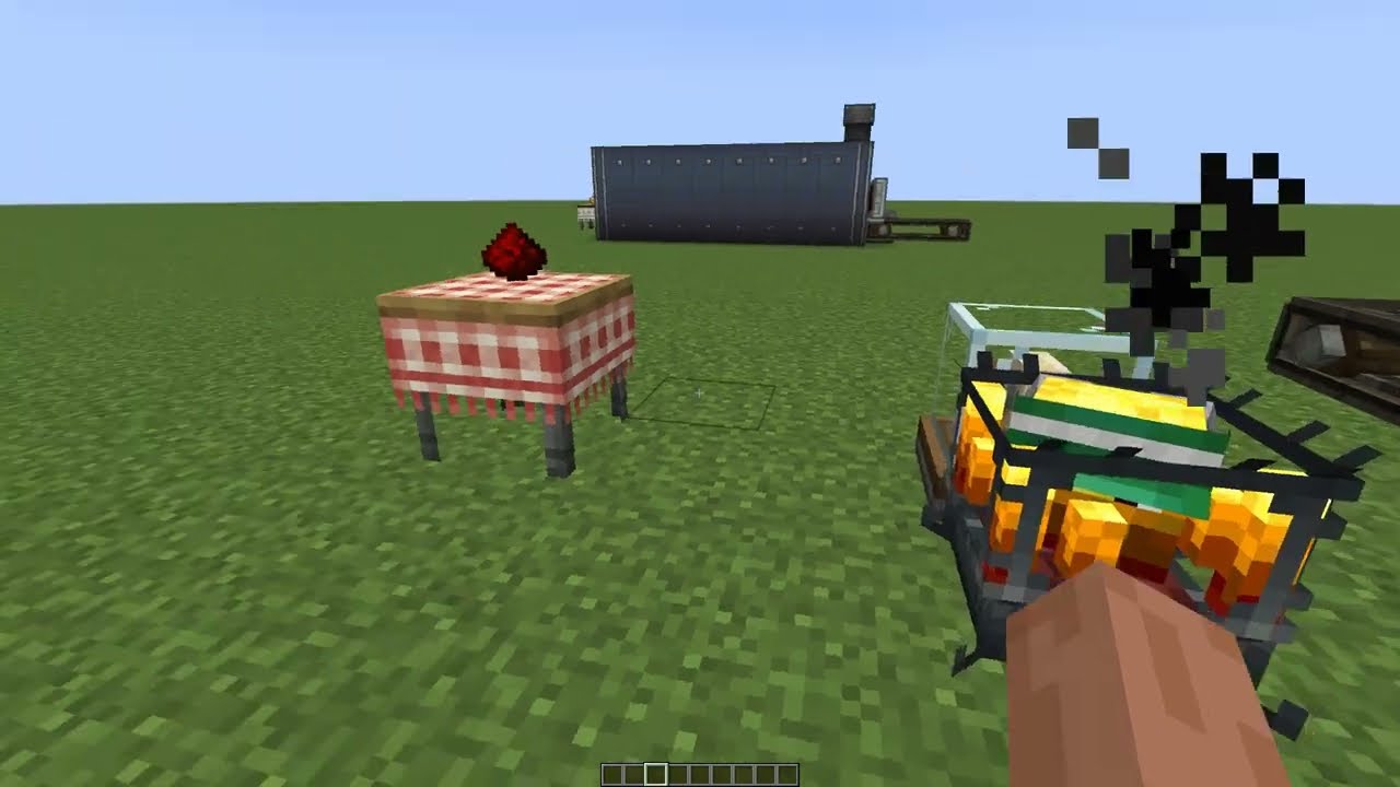 Лёгкий магазин с модом Create на 1.20.1