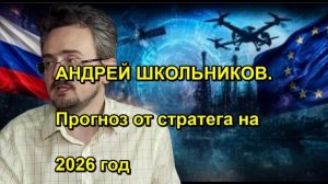 АНДРЕЙ ШКОЛЬНИКОВ. Прогноз от стратега на 2026 год