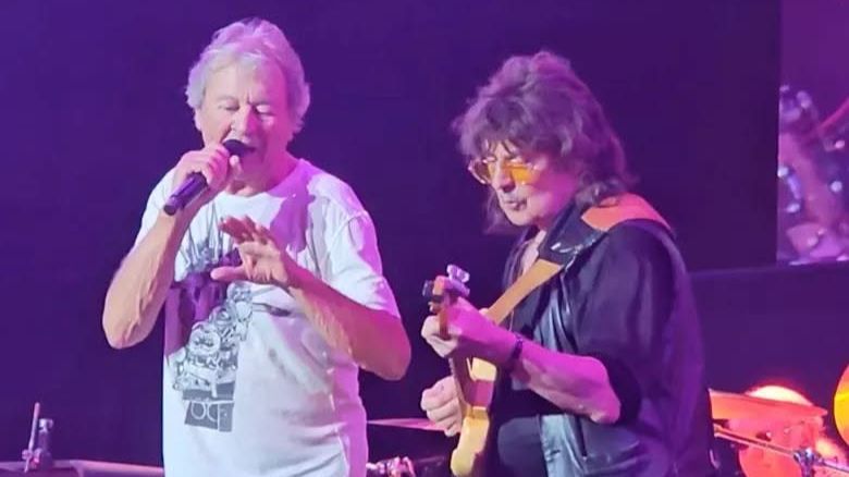 Deep Purple With Ritchie Blackmore 33 Years For The First Time Live