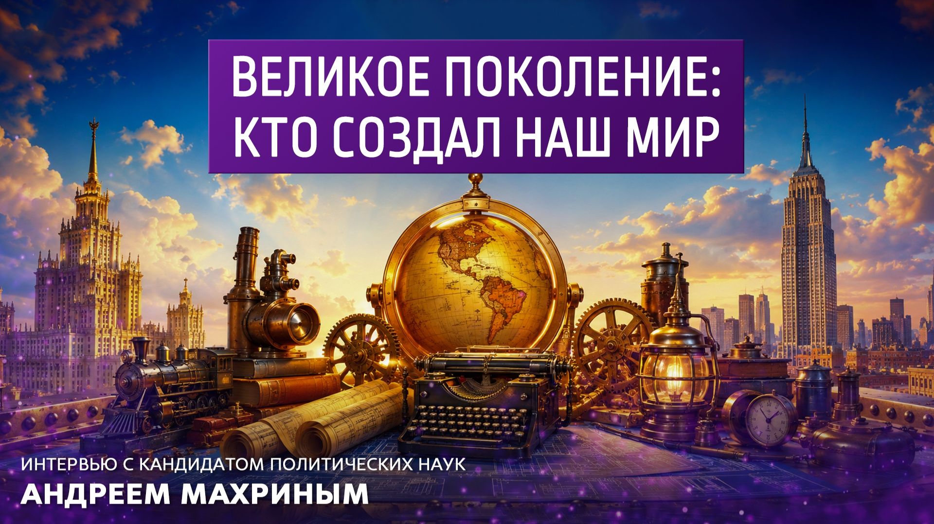 Великое поколение: кто создал наш мир. Интервью с кандидатом политических наук Андреем Махриным.