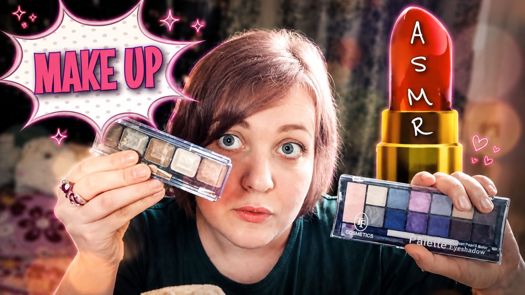 АСМР Макияж подписчику 💄ролевая игра ASMR Make up 💄тихий голос и персональное внимание 😴