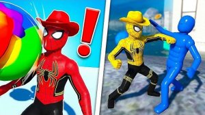 SPIDER-MAN NPC INSANE EUPHORIA ACTIVE RAGDOLL PHYSICS BATTLE NPC WARS SIMULATION