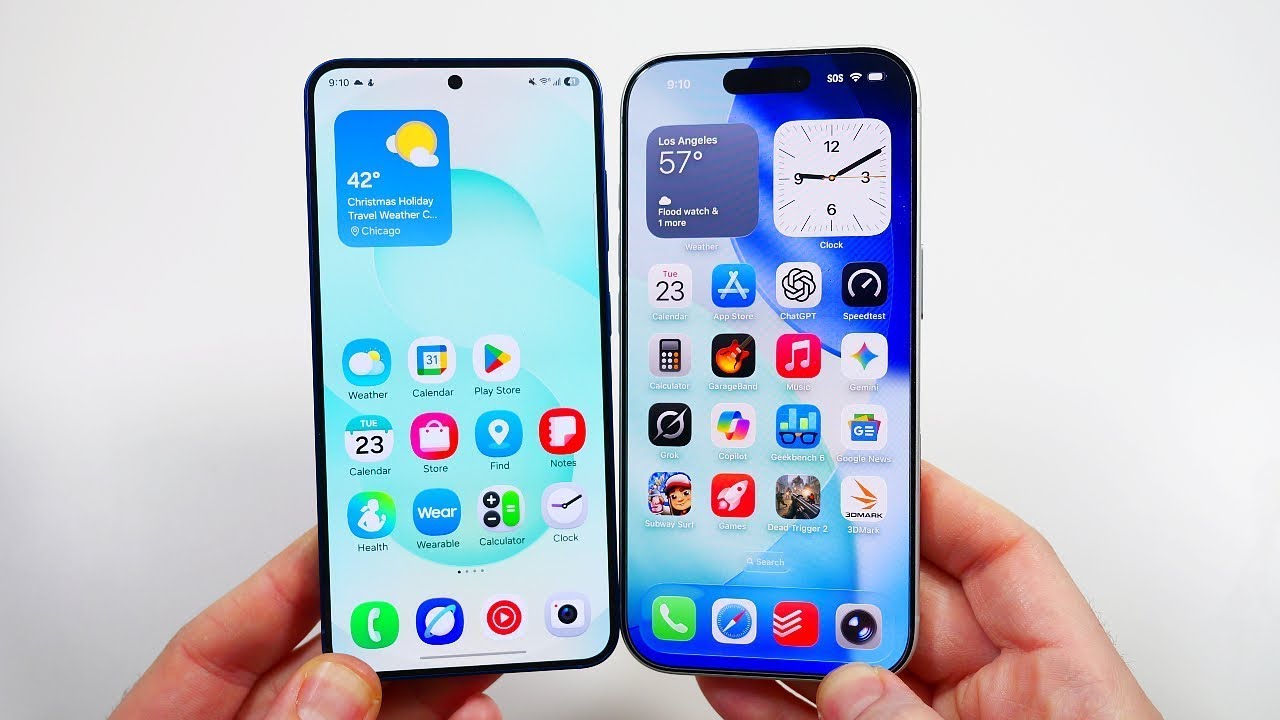 One UI 8.5 против IOS 26 - Что лучше?