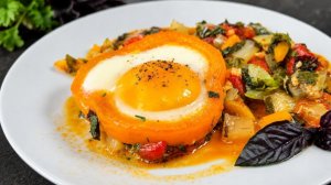 ЭТА ШАКШУКА ПОКОРИТ ВСЕХ! 🔥 Самая ВКУСНАЯ ЯИЧНИЦА! Готовится быстро — съедается ещё быстрее!