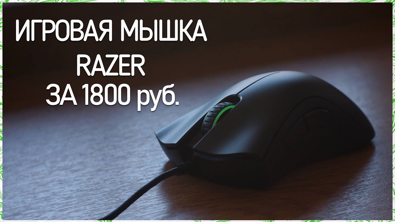 Обзор мышки Razer Deathadder Essential | Лучшая игровая мышка за 1800 рублей.