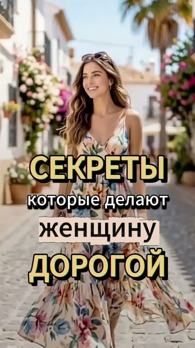 Секреты, которые делают женщину ДОРОГОЙ