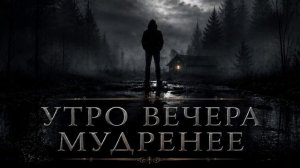 Утро Вечера Мудренее ...