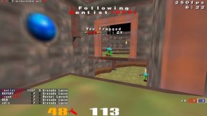 Тест Q3 сервера FPS Clasico
