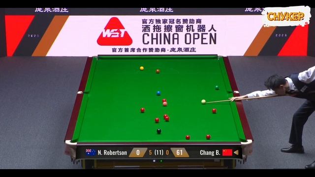 Снукер 5.6.7Фреймы.China Open 2026. Нил Робертсон - Чан Бинъюй. 1/16 финала