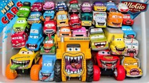 🚗 Маккуин и вся команда Тачки! 😱 Кто окажется в коробке первым?