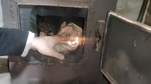 Как быстро побороть обратную тягу котла буржуйки печи