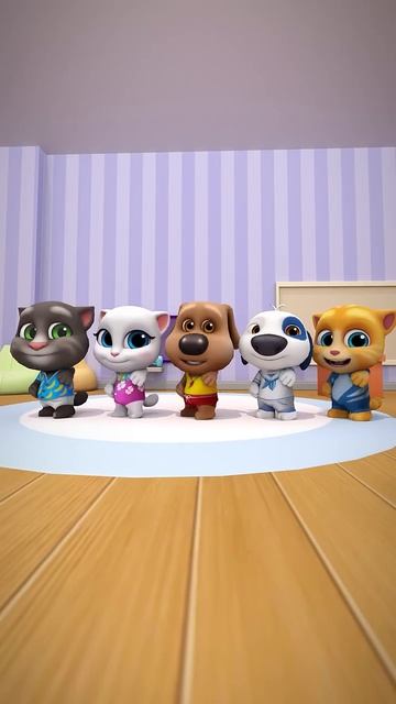MY TALKING TOM, вСЯ БАНДА В СБОРЕ))